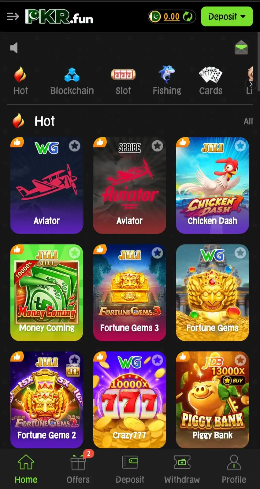 PKR Fun Game